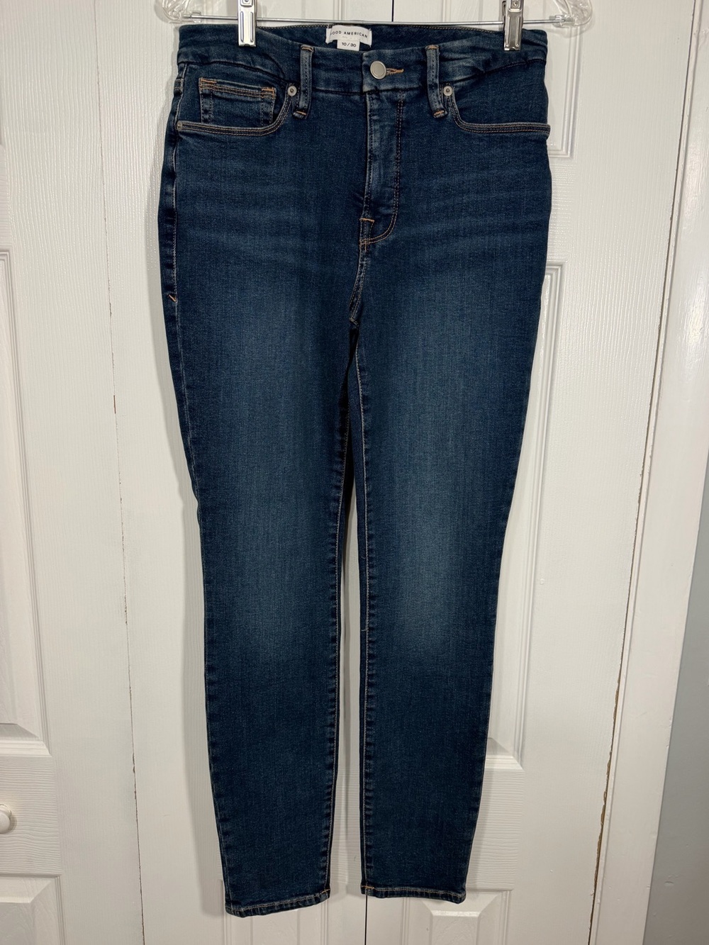 Good American Good Legs Skinny Jeans Size 10/30 Blue